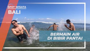 Bermain Air Seru di Bibir Pantai Bali