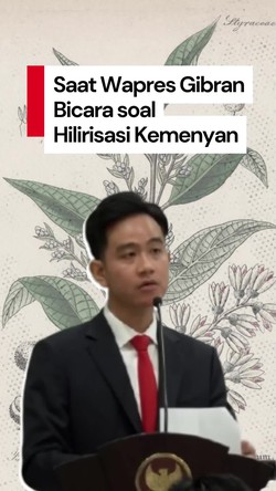 Video Wapres Gibran: Kemenyan Itu Sama Berharganya dengan Nikel
