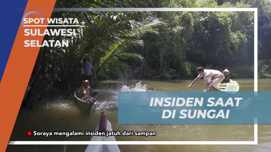 Menghadapi Insiden Saat Menyusuri Sungai Rammang-Rammang  
