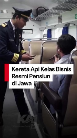 Video: KAI Pensiunkan Kereta Kelas Bisnis di Pulau Jawa