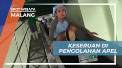 Menikmati Keseruan Menyusuri Alat Pabrik dan Wahana Seru di Tempat Pengolahan Apel Malang