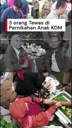 Video: 3 Orang Tewas di Pesta Rakyat Pernikahan Anak KDM-Wabup Garut