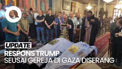 Video: Trump Geram Israel Serang Gereja di Gaza, Langsung Telepon Netanyahu