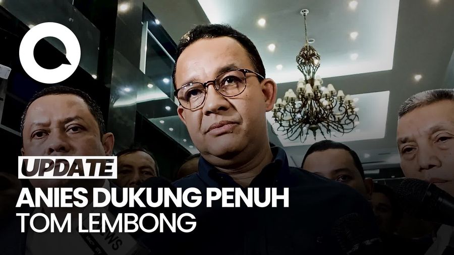 Video: 4 Catatan Anies yang Kecewa Tom Lembong Divonis 4,5 Tahun Bui