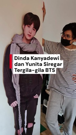 Video: Cerita Dinda Kanyadewi-Yunita Siregar Tergila-gila BTS