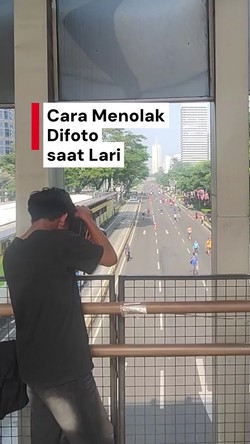Video: Tips Lari agar Tak Difoto Sama Fotografer