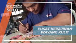 Menelusuri Pusat Kerajinan Wayang Kulit di Solo  