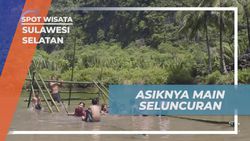 Mengajak Selebriti Merasakan Serunya Main Seluncuran di Desa Berua Sulawesi Selatan  