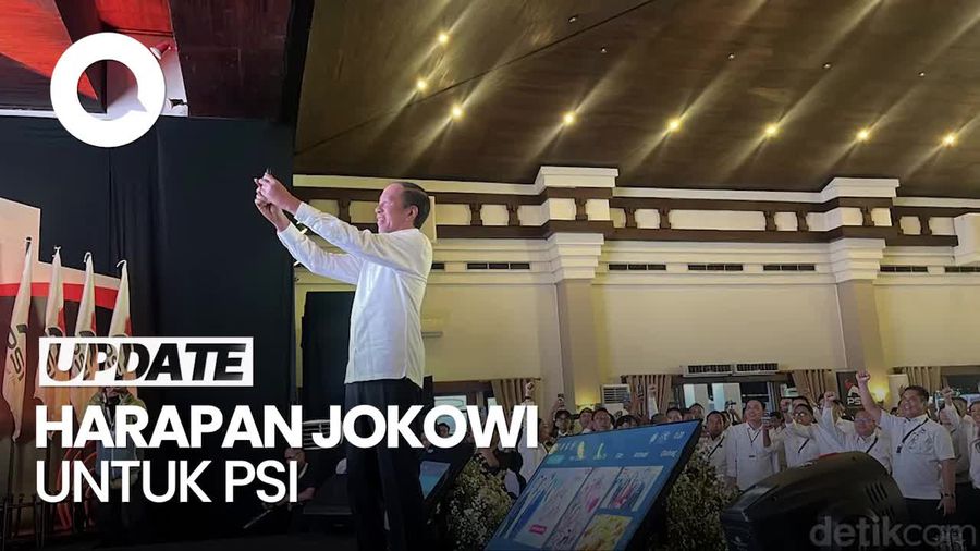 Video Jokowi ke PSI: Terlalu Kecil Kalau Targetnya Hanya Senayan