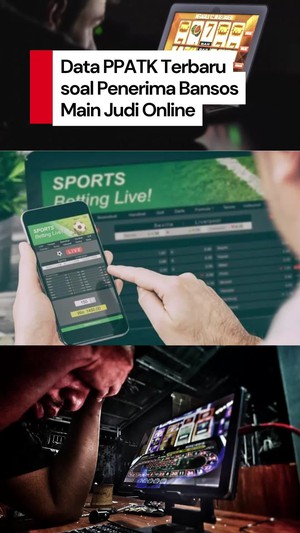 Video: 603.999 Penerima Bansos Main Judol, Transaksi Tertinggi Rp 3 M