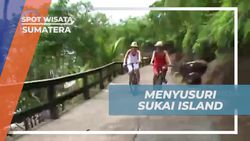 Menyusuri Pulau Sukai dengan Bersepeda di Sumatera Barat  