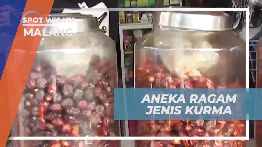 Menikmati Ragam Kurma di Kawasan Arab Malang  