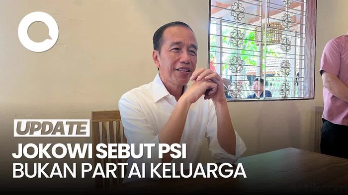 Video Jokowi soal PSI Partai Super Tbk: Tidak Ada Kepemilikan Keluarga