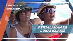 Melaju dengan Speed Boat Menuju Sukai Island di Sumatera  