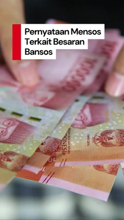 Video: Mensos Tepis Isu Pengurangan Bansos, Yang Ada Justru Penebalan