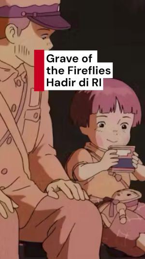 Video: Film Animasi Grave of the Fireflies Bakal Tayang di Bioskop Indonesia