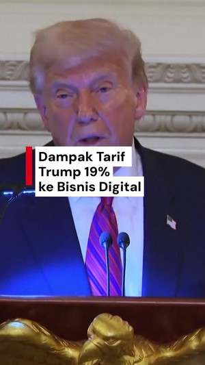 Video: Pengamat Soroti Kebijakan Tarif Trump 19% ke Bisnis Digital 