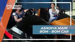 Menghabiskan Waktu dengan Bermain Bom-Bom Car di Hill Park, Deli Serdang  