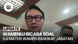 Video: Uji Materi Wamen Rangkap Jabatan Gugur di MK, Ini Kata Wamenlu