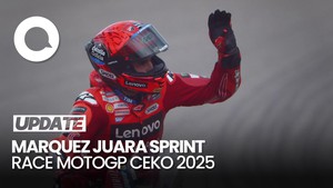 Video: Kata Marquez Usai Juarai Sprint Race MotoGP Ceko 2025