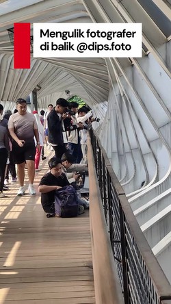 Video: Kisah @dips.foto, Fotografer yang Happy Motret Para Pelari