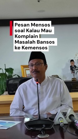 Video: Mau Komplain soal Bansos ke Kemensos? Ini Pesan Gus Ipul
