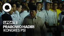 Video: Momen Prabowo Hadiri Kongres PSI, Disambut Yel-yel 2 Periode