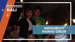 Mengikuti Pawai Obor Malam Hari dan Tradisi Adzan di Desa Pegayaman, Bali  