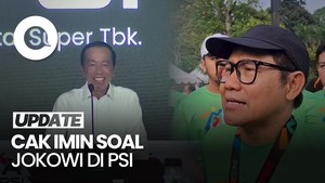 Video Respon Cak Imin Usai Jokowi Dukung Penuh PSI