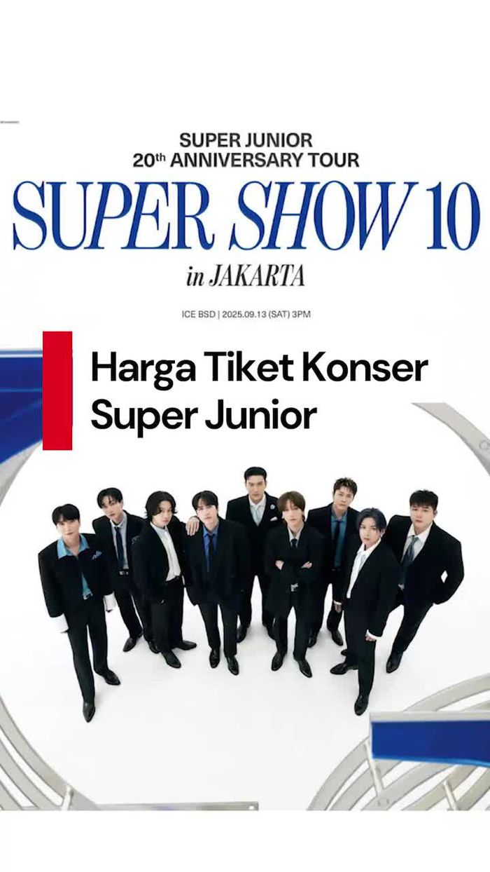 Video: Cek Harga Tiket Konser Super Junior di Jakarta