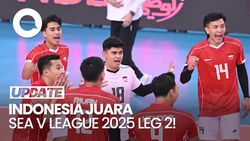 Video Timnas Voli Putra Indonesia Juara SEA V League 2025 Leg Kedua!