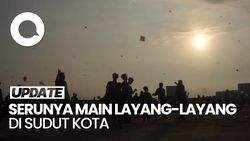 Video: Keseruan Duel Layang-layang di Sudut Kota