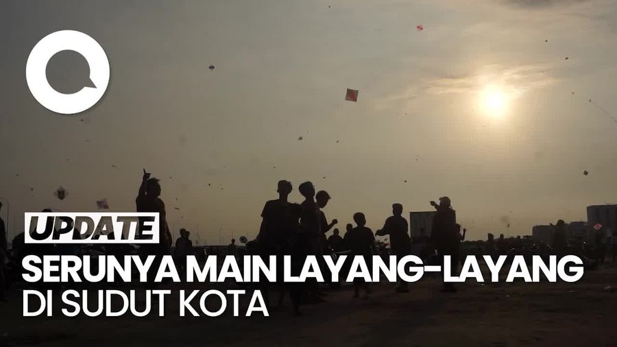Video: Keseruan Duel Layang-layang di Sudut Kota