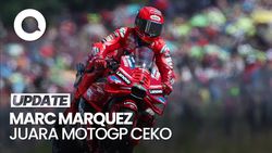 Video Kencangnya Marc Marquez di Brno, Bagnaia Gagal Podium
