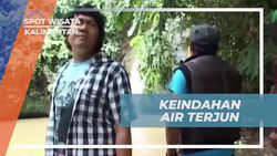 Menikmati Keindahan Air Terjun dan Menyelami Keunikan Tanah Merah di Kalimantan