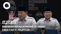 Video: Kala Prabowo Sindir Serakahnomics hingga Demo Dibayar Koruptor