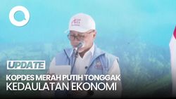 Video Zulhas Buka Peluncuran Kopdes Merah Putih, Bicara Kedaulatan Pangan