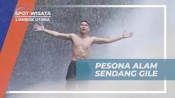 Menikmati Pesona Alam dan Keindahan Air Terjun Sendang Gile di Lombok Utara  