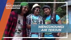 Mengunjungi Air Terjun Tanah Merah dan Menikmati Suasana Alam di Kalimantan  