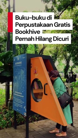Video: Duh! Buku-buku Perpustakaan Gratis Bookhive Pernah Hilang Dicuri