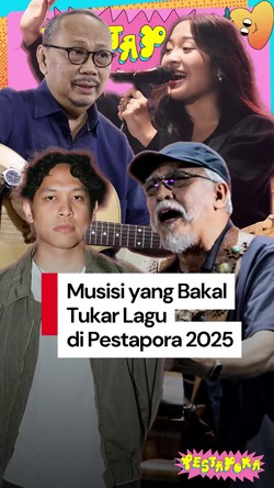 Video: Deretan Musisi yang Bakal Tukaran Lagu di Pestapora 2025