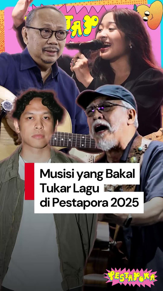 Video: Deretan Musisi yang Bakal Tukeran Lagu di Pestapora 2025