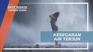 Bermain Air dan Merasakan Segarnya Air Terjun Sendang Gile di Lombok Utara  