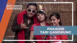 Memakai Pakaian Tari Gandrung yang Khas dan Melestarikan Budaya Banyuwangi 