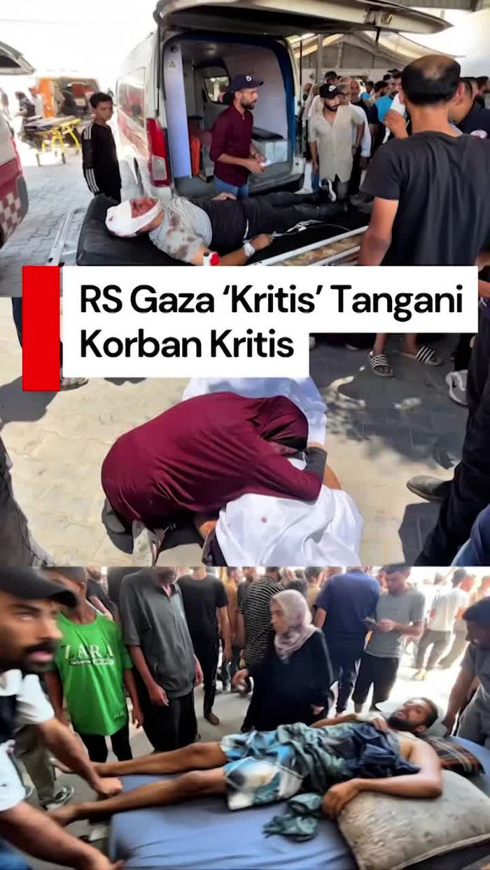 Video 67 Warga Palestina Tewas Ditembaki Israel, RS Gaza Kewalahan
