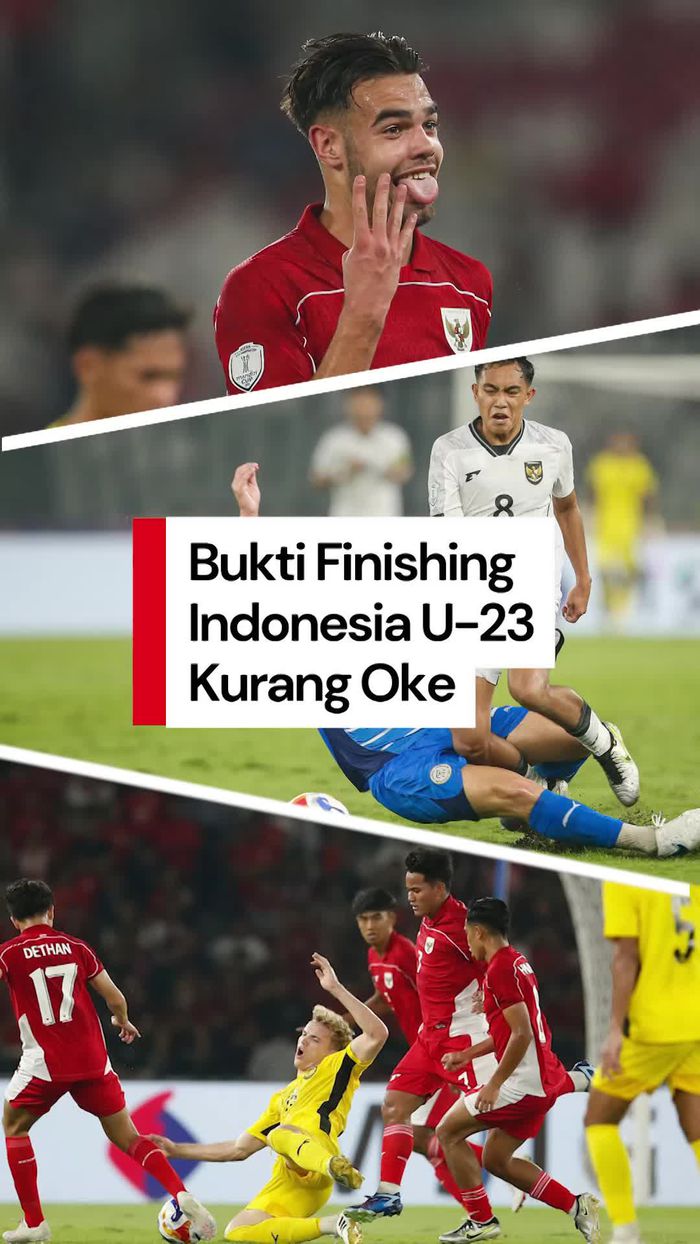 Video: Finishing Timnas Indonesia U-23 Emang Kurang Oke!