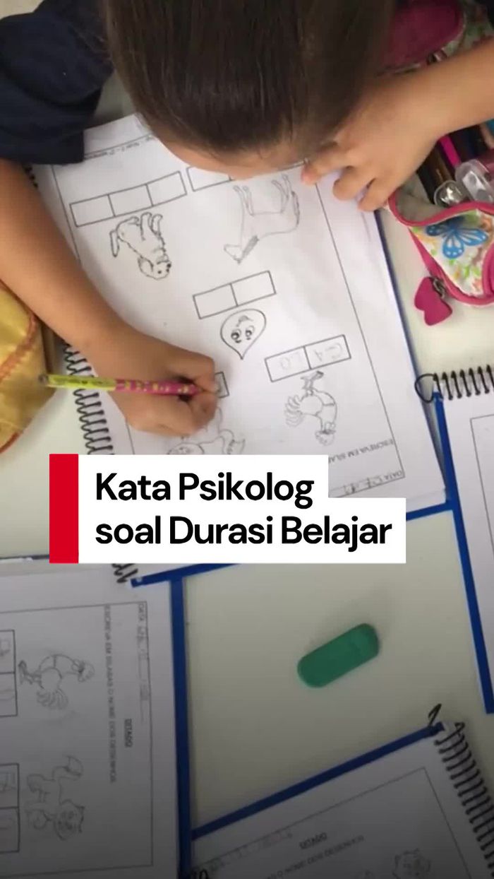 Video: Psikolog Sebut Durasi Belajar Anak Tak Bisa Disamaratakan