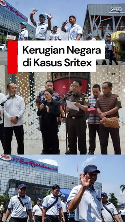 Video: Negara Rugi Rp 1 T Lebih di Korupsi Kredit Bank BUMD untuk Sritex