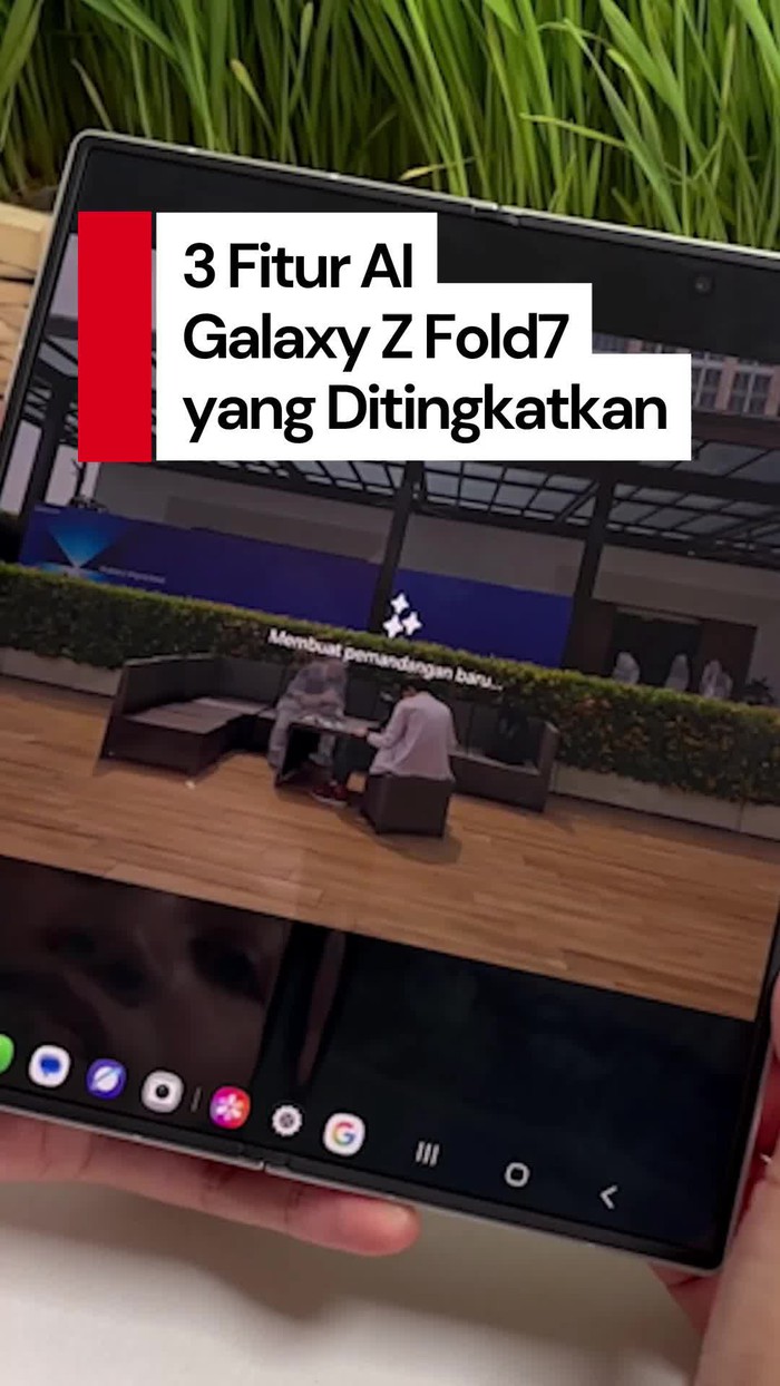 Video: 3 Fitur AI Samsung Galaxy Z Fold7 yang Ditingkatkan