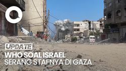 Video: Israel Serang Kediaman Staf WHO di Gaza